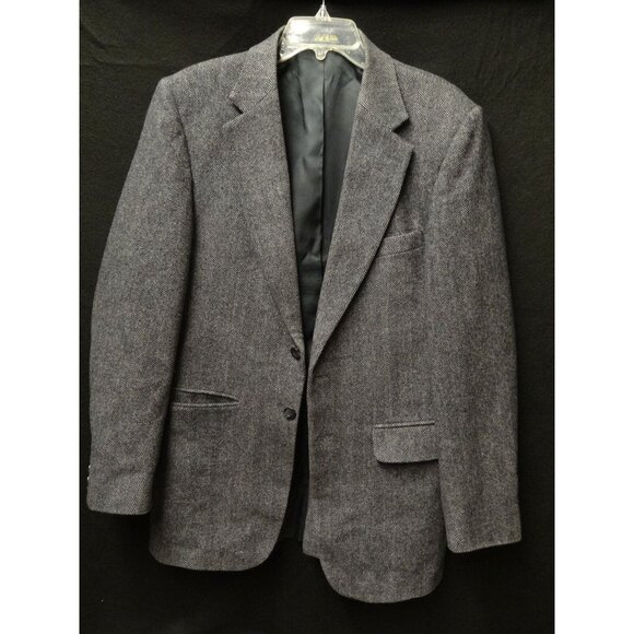 Savile Row Traditions Suit/Sport Jacket Coat Gray 42" Chest Lambs wool Blend - Picture 2 of 11